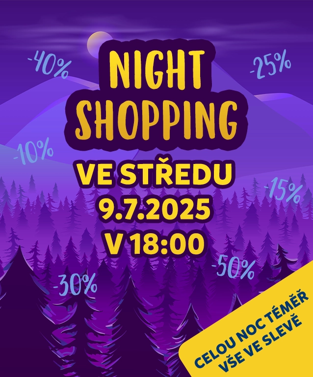 Nightshopping už ve středu 9.7. v 18:00